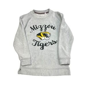Pressbox Mizzou Tigers Sweatshirt Pullover Crewneck College Gray Women's Medium